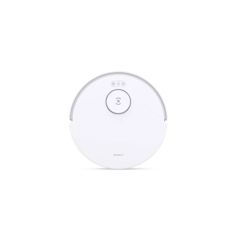 Robotas dulkių siurblys Ecovacs Deebot N20 Plus — be maišelio 0,4 L dulkėms, 0,22 L vandeniui, 5200 mAh, 300 min, 96 mm aukštis, baltas