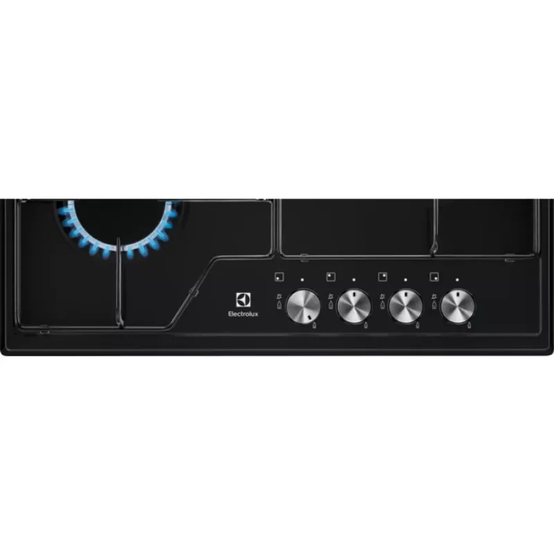 Įmontuojama elektrinė kaitlentė Electrolux EGS6424K juoda 60 cm 4 zonos