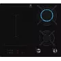 Electrolux KDI641723K kaitlentė juoda įmontuojama 60 cm kombinuota 4 zonos, sukamaisiais ir liečiamaisiais valdikliais