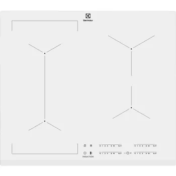 Indukcinė kaitlentė Electrolux EIV63440BW balta, įmontuojama, 4 zonos