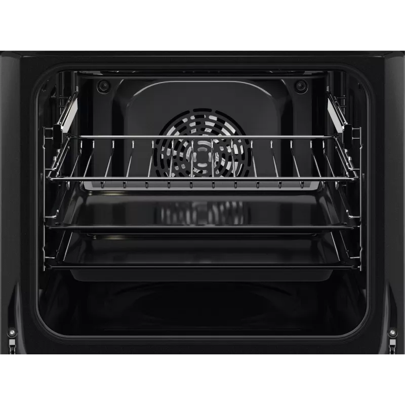 Įmontuojama elektrinė orkaitė Electrolux Serie 600 EOD5H70BZ, 65 L, 2750 W, juoda, sukamaisiais valdikliais, LED ekranu