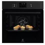 Įmontuojama elektrinė orkaitė Electrolux EOD4P57H – 72 L, pirolizinis valymas, garai ir konvekcija, grilis 2300 W, juoda