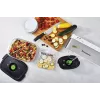 Vakuuminis pakuotuvas FoodSaver VS0100X – sukamasis valdymas, komplekte ritinys ir 4 maišeliai, sidabriškai baltas