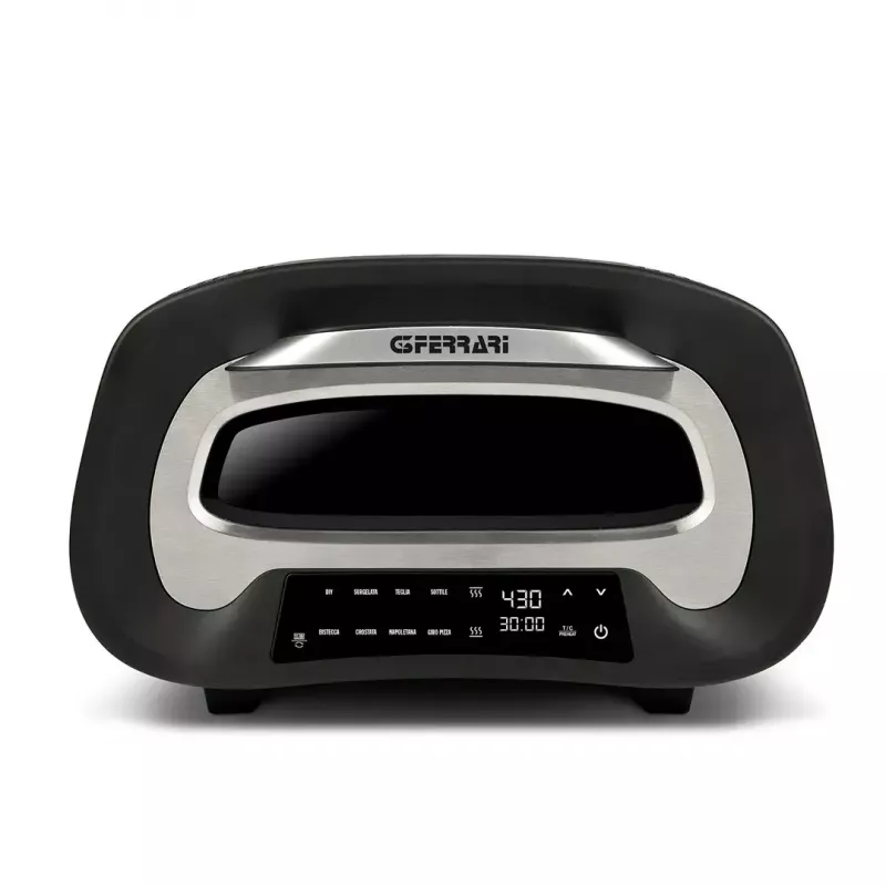 Elektrinė picos krosnelė G3FERRARI G1018600 PRONTO PIZZA — 1700 W, akmeninis paviršius, iki 420 °C, tinka Ø32 cm picai
