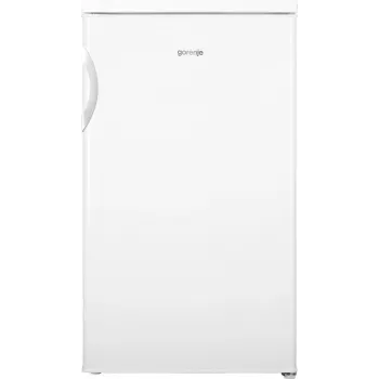 Laisvai pastatomas šaldytuvas Gorenje R492PW – 133 L, baltas, reversinės durelės, LED apšvietimas, sukamasis valdymas