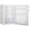 Laisvai pastatomas šaldytuvas Gorenje R492PW – 133 L, baltas, reversinės durelės, LED apšvietimas, sukamasis valdymas