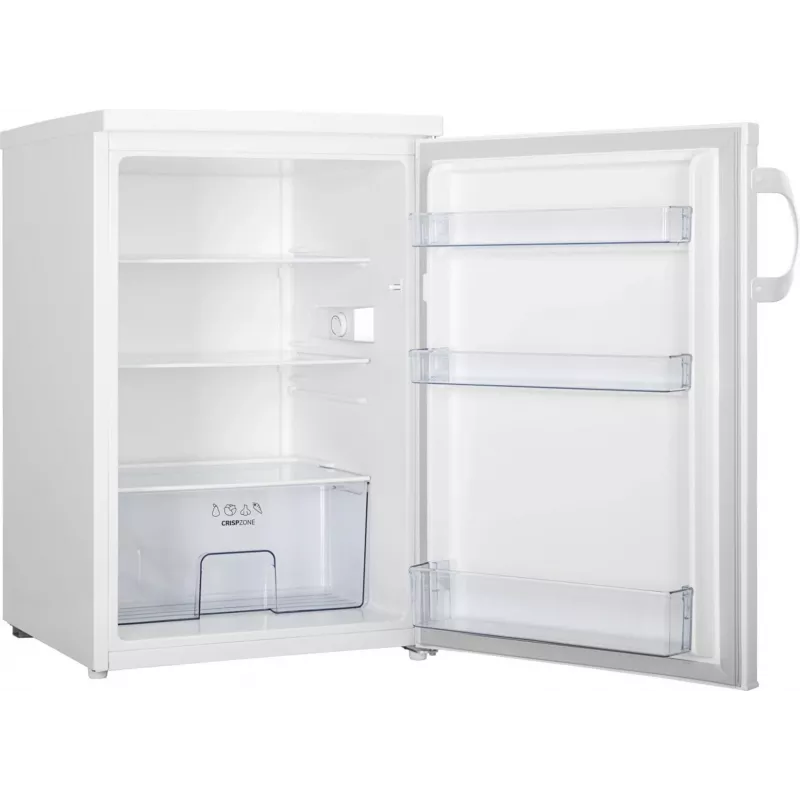 Laisvai pastatomas šaldytuvas Gorenje R492PW – 133 L, baltas, reversinės durelės, LED apšvietimas, sukamasis valdymas