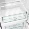 Laisvai pastatomas šaldytuvas-šaldiklis Gorenje NRK6202EXL4, bendra 331 L (šaldytuvas 235 L / šaldiklis 96 L), nerūdijantis plienas, LED ekranas