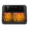 Karšto oro gruzdintuvė Girmi FG26, dviejų krepšelių, 9 L (5,5 L + 3,5 L), 2400 W, 10 programų, iki 200 °C