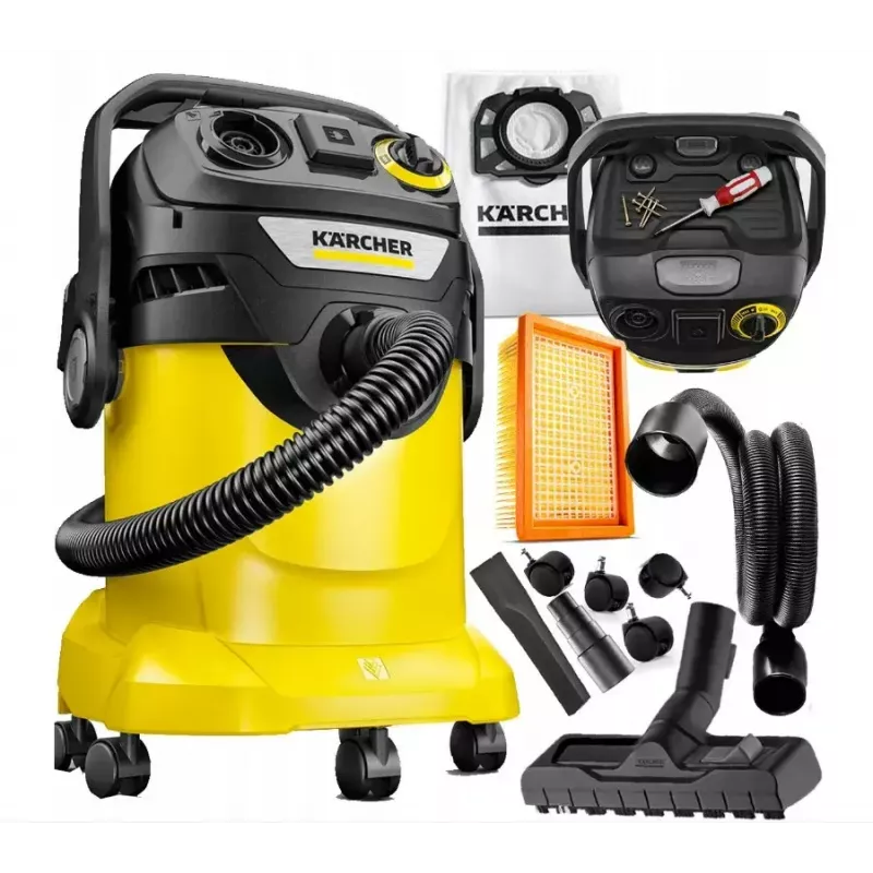 Šlapio ir sauso siurblys Karcher KWD 6 P V-25/6/22, 25 L, 1300 W, 220–240 V, 8,6 kg