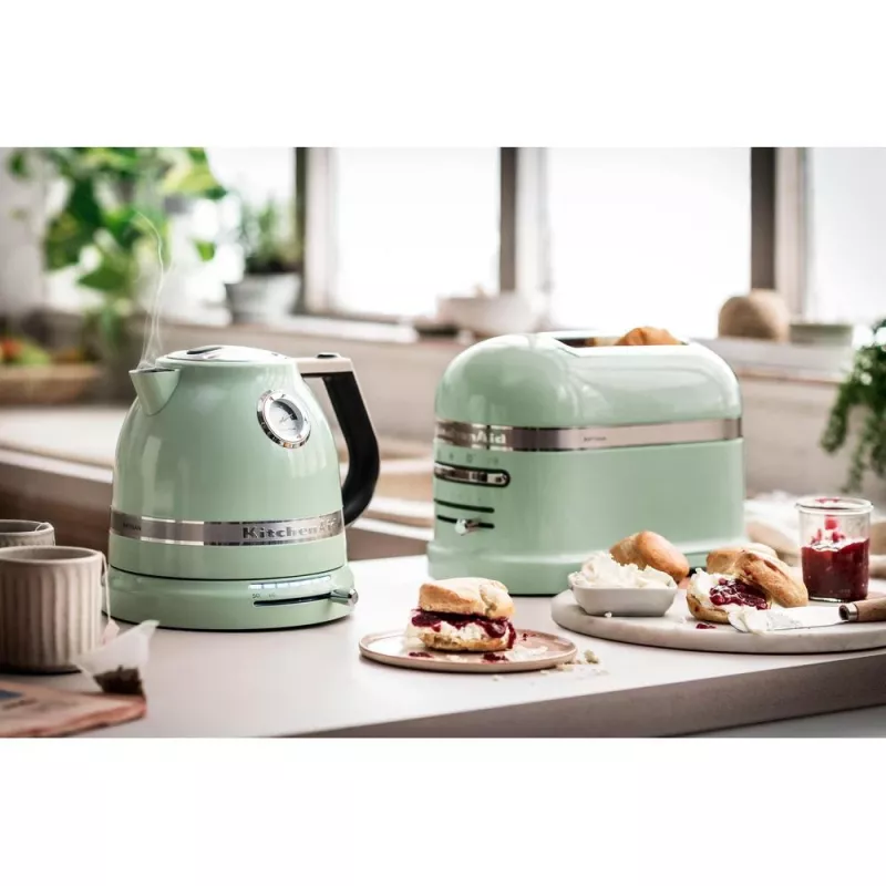 Elektrinis virdulys KitchenAid 5KEK1522EPT 1,5 L 2400 W juoda, žalia, nerūdijantis plienas