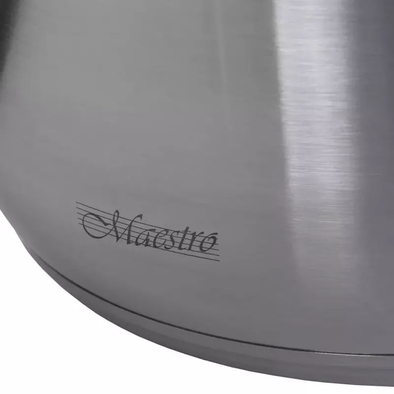 Puodų rinkinys Maestro MR-2021 – 9 dalių nerūdijančio plieno, tinka indukcijai, sienelės storis 0,6 mm, su dangčiais
