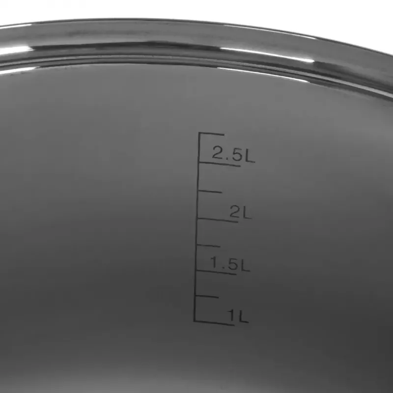 Puodų rinkinys Maestro MR-2021 – 9 dalių nerūdijančio plieno, tinka indukcijai, sienelės storis 0,6 mm, su dangčiais