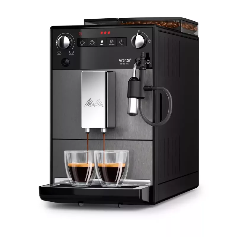 Kavos aparatas MELITTA F270-100 – pilnai automatinis, 1,5 L, 15 bar, su malūnėliu