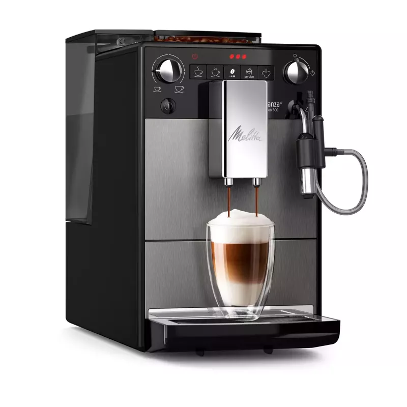 Kavos aparatas MELITTA F270-100 – pilnai automatinis, 1,5 L, 15 bar, su malūnėliu