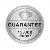 Espreso kavos aparatas MELITTA SOLO E950-766, 1,2 L vandens talpa, įmontuotas malūnėlis, 1400 W, sidabrinis