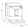 Espreso kavos aparatas MELITTA SOLO E950-766, 1,2 L vandens talpa, įmontuotas malūnėlis, 1400 W, sidabrinis