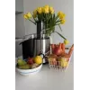 Centrifuginė sulčiaspaudė MPM MSO-18-M, 1000 W, 1 L talpa, 2 greičiai, nerūdijantis plienas, juoda/sidabrinė