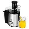 Centrifuginė sulčiaspaudė MPM MSO-18-M, 1000 W, 1 L talpa, 2 greičiai, nerūdijantis plienas, juoda/sidabrinė