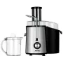 Centrifuginė sulčiaspaudė MPM MSO-18-M, 1000 W, 1 L talpa, 2 greičiai, nerūdijantis plienas, juoda/sidabrinė