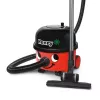 Cilindrinis dulkių siurblys NUMATIC HENRY HVR200-11 — 9 L dulkių maišas, 620 W, HEPA 11, 10 m laidas, raudonas