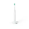 Sonic dantų šepetėlis Philips 2100 serijos HX3651/13 – įkraunamas suaugusiųjų soninis šepetėlis, 2 min. laikmatis, baltas, 1 antgalis