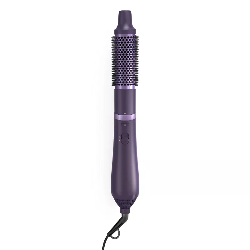 Plaukų formavimo rinkinys Philips 3000 serijos BHA305/00 – 800 W, 3 kaitinimo lygiai, 3 antgaliai, violetinis