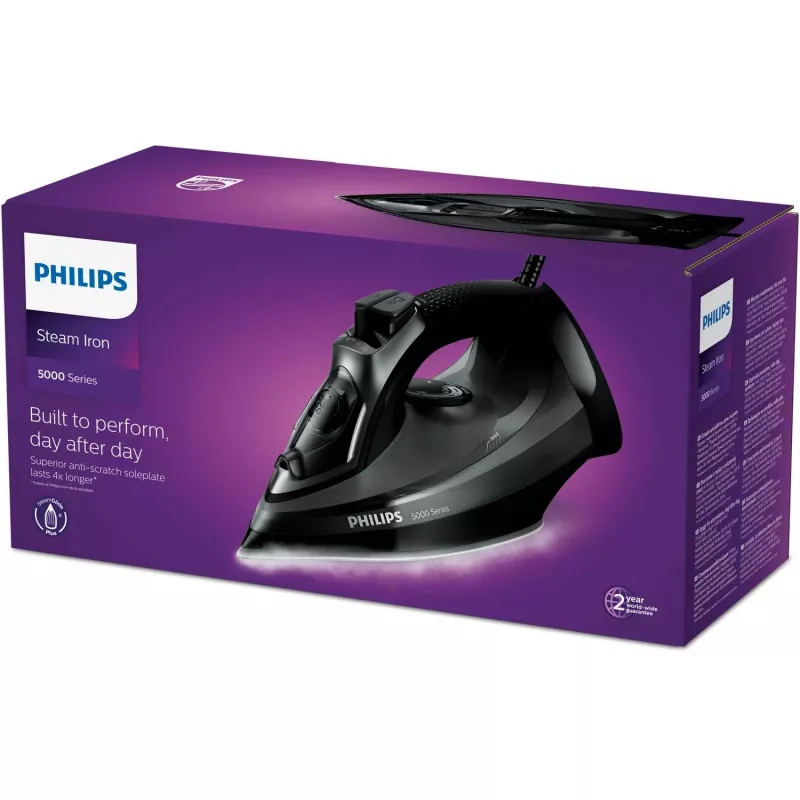 Philips 5000 serijos DST5040/80 lygintuvas su SteamGlide Plus padu, 2600 W