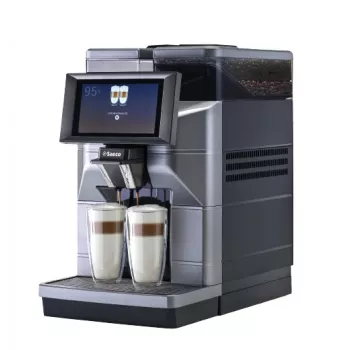 Pilnai automatinis espresso kavos aparatas Saeco Magic M2 – 4 l vandens bakas, 1200 g pupelių talpa, malūnėlis, LED ekranas, Bluetooth