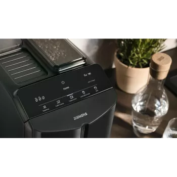 Siemens EQ.300 TF301E19 visiškai automatinis espreso aparatas, fortepijono juodumo