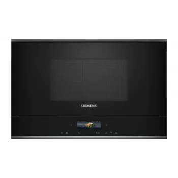 Siemens iQ700 BF722L1B1 mikrobangų krosnelė Juoda Įmontuojama 21 L 900 W
