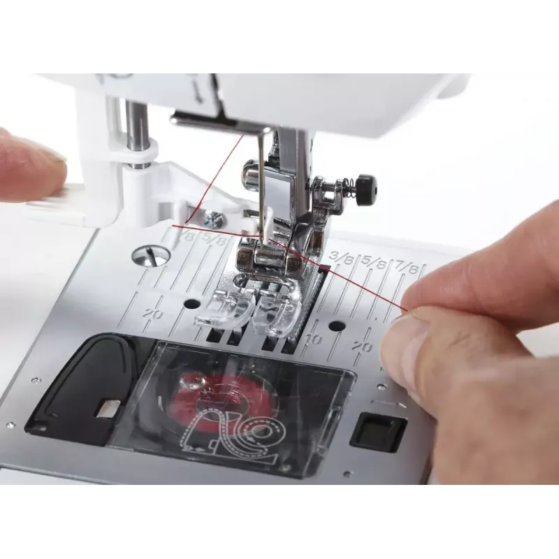 SINGER 7640 siuvimo mašina – elektrinė, balta, 200 programų