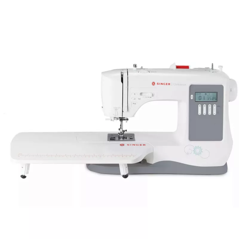 SINGER 7640 siuvimo mašina – elektrinė, balta, 200 programų