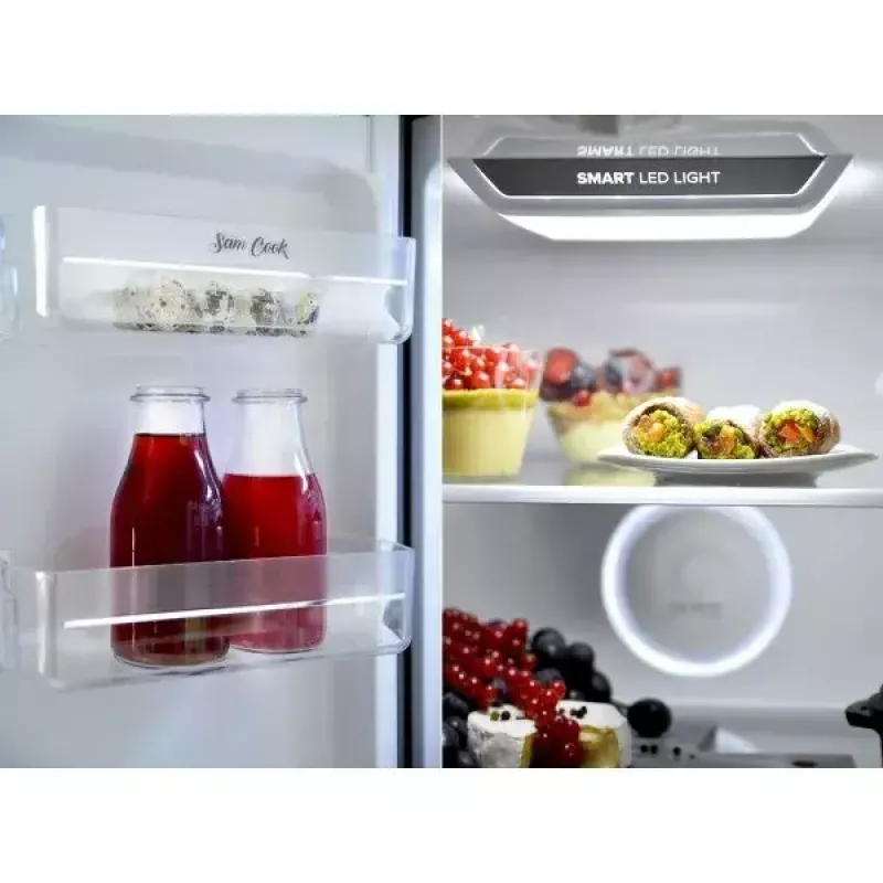 Šaldytuvas-šaldiklis sam cook Multi Door 472 L, juodas, energijos klasė E