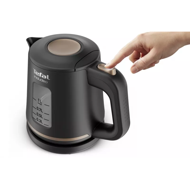 Tefal Includeo KI5338 elektrinis virdulys 1 L 2400 W Juodas