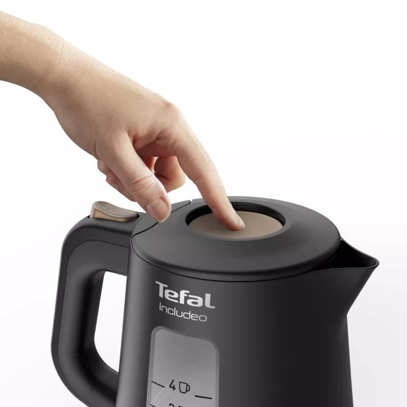 Tefal Includeo KI5338 elektrinis virdulys 1 L 2400 W Juodas