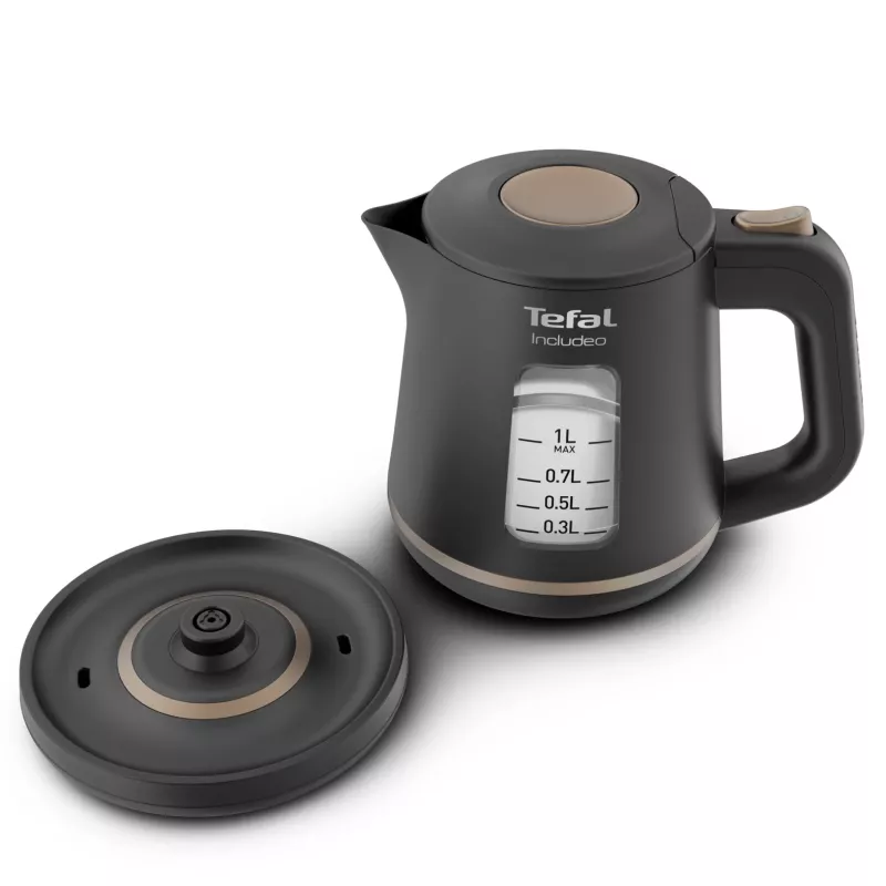 Tefal Includeo KI5338 elektrinis virdulys 1 L 2400 W Juodas