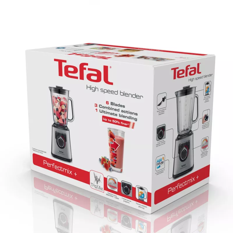Tefal BL811D stalo blenderis 1,5 L 1200 W pilkas