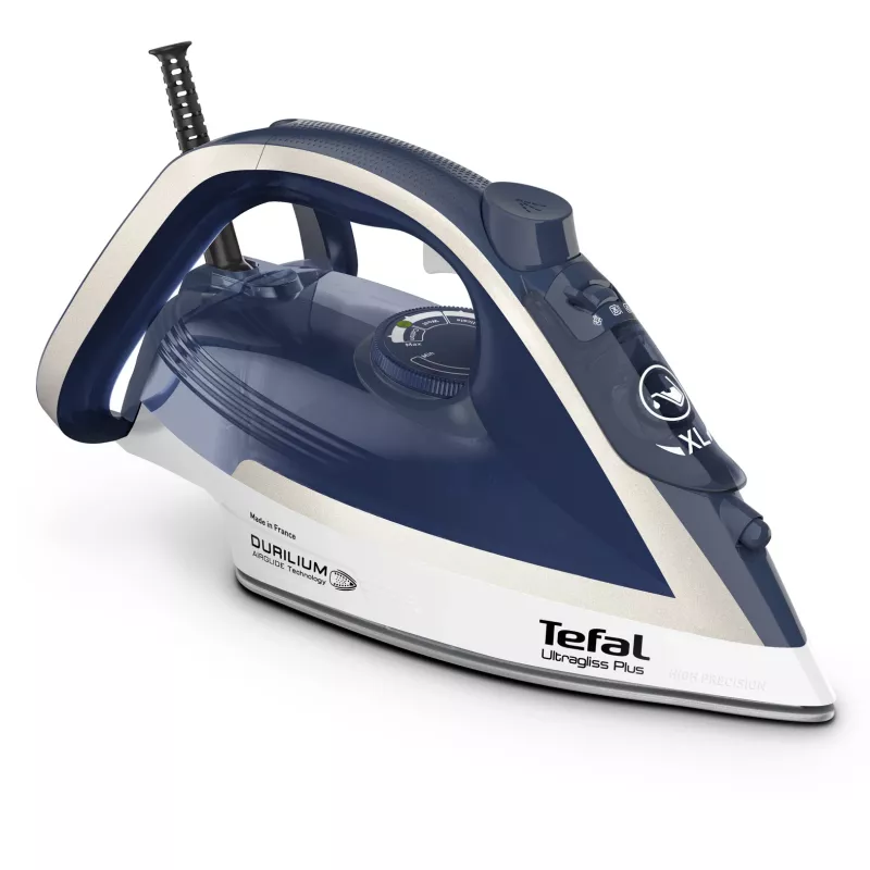 Tefal Ultimate Pure FV6812 garinis lygintuvas 2800 W mėlynas, sidabrinis