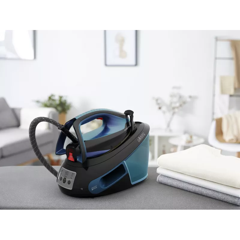 Tefal Express Vision SV8151 2800 W 1.8 L Durilium AirGlide Autoclean padas Mėlyna, Juoda