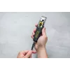 Plaukų kirpimo mašinėlė Wahl Extreme Grip AC/Baterija, belaidė, Li‑Ion, 240 min veikimo, 12 ilgio pakopų, nerūdijančio plieno peiliukas, pjovimo plotis 3 cm, juoda
