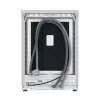 Laisvai pastatoma indaplovė WHIRLPOOL W7F HS41 X — 15 komplektų, 41 dB, pilnas dydis 60 cm