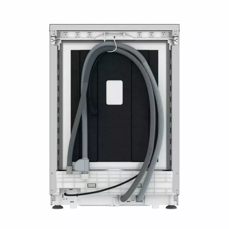Laisvai pastatoma indaplovė WHIRLPOOL W7F HS41 X — 15 komplektų, 41 dB, pilnas dydis 60 cm