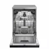Laisvai pastatoma indaplovė WHIRLPOOL W7F HS41 X — 15 komplektų, 41 dB, pilnas dydis 60 cm