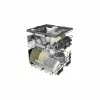 Laisvai pastatoma indaplovė WHIRLPOOL W7F HS41 X — 15 komplektų, 41 dB, pilnas dydis 60 cm