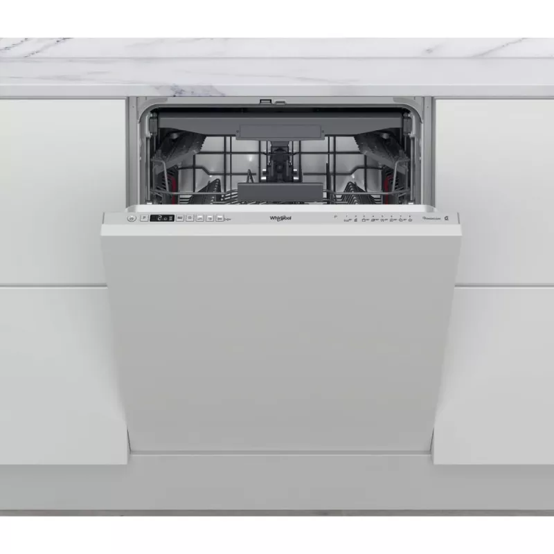 Indaplovė Whirlpool WI 7020 PF pilnai įmontuojama 14 komplektų sidabrinė