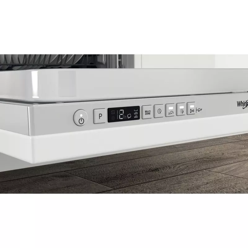 Indaplovė Whirlpool WI 7020 PF pilnai įmontuojama 14 komplektų sidabrinė
