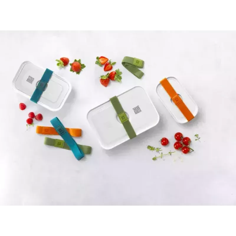 Zwilling Fresh & Save vakuuminio sandarinimo pradžios rinkinys su stiklinėmis talpomis ir siurbliu