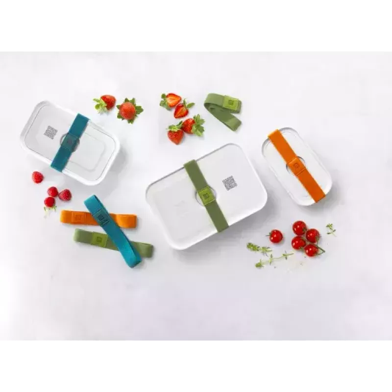 Zwilling Fresh & Save vakuuminio sandarinimo pradžios rinkinys su stiklinėmis talpomis ir siurbliu