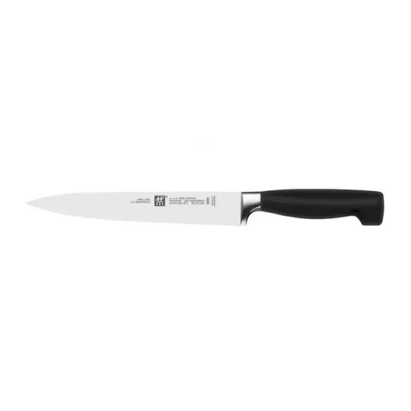 Peilių ir pjaustymo lentos rinkinys ZWILLING 35148-507-0 – 7 dalių komplektas su virėjo peiliu, duonos peiliu, daržovių peiliu, virtuvinėmis žirklėmis, pilku bloku
